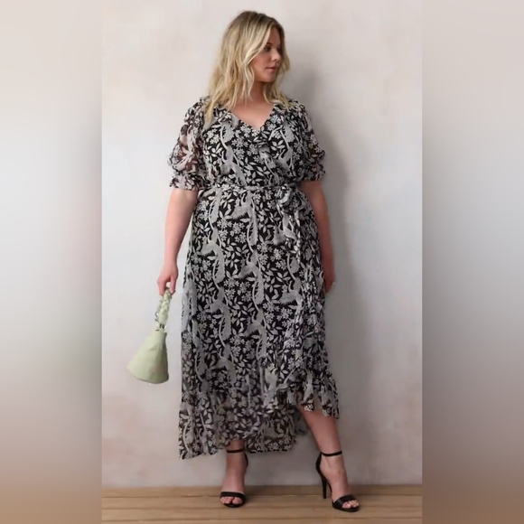 LC Lauren Conrad Floral Maxi Dress | NWT Size XL - Picture 2 of 9